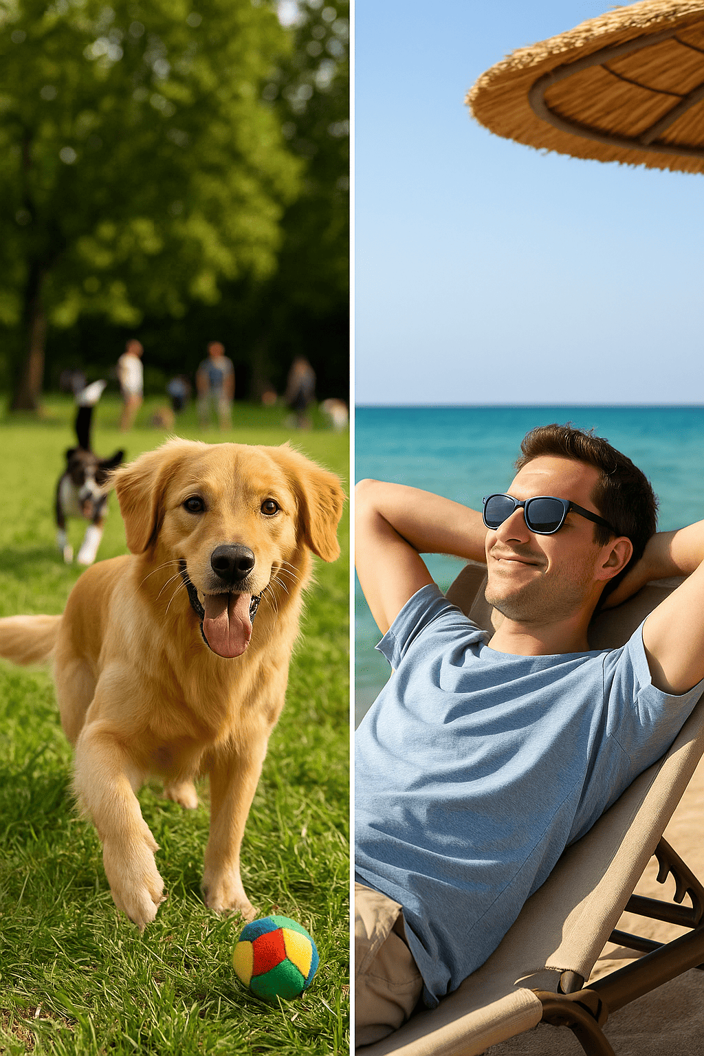 Happy dogs, Peaceful minds